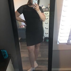 Michael Kors Black Croquet Dress